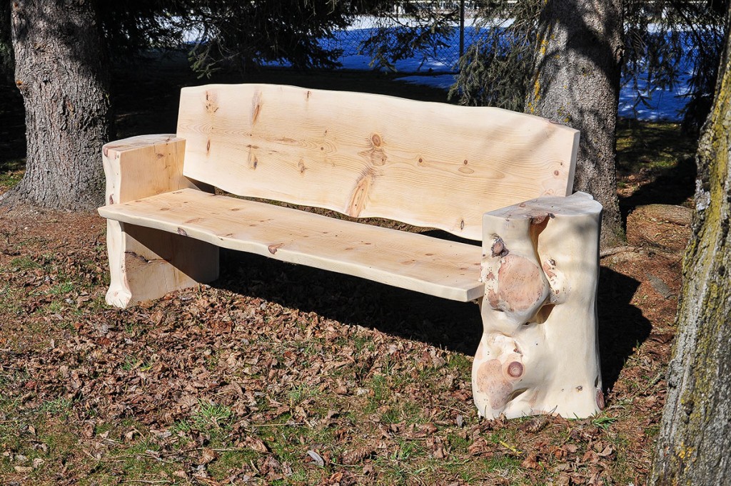 Bank aus Zirbe- Zirbenbank - Tischler Alois Buchsteiner